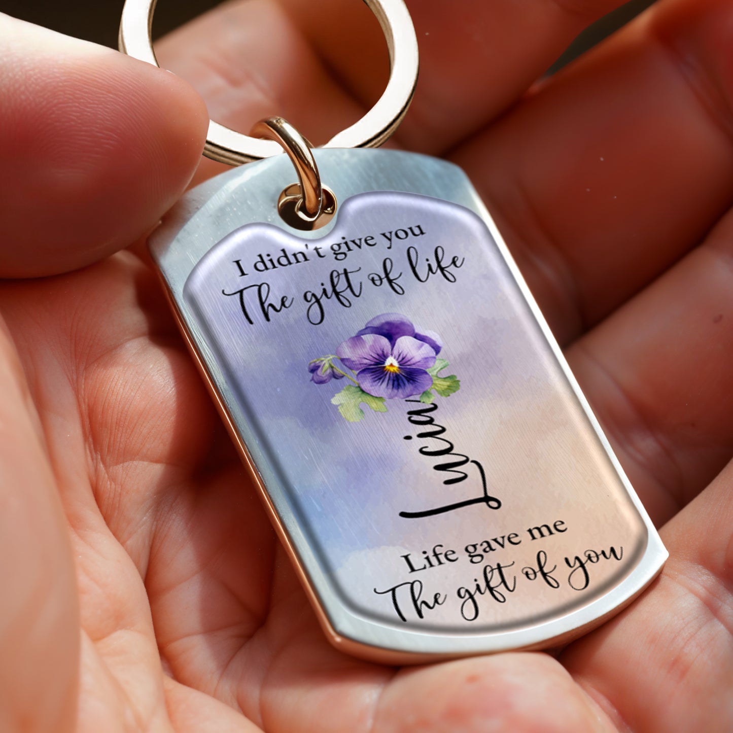 Life Gave Me The Gift Of You Granddaughter Keepsake