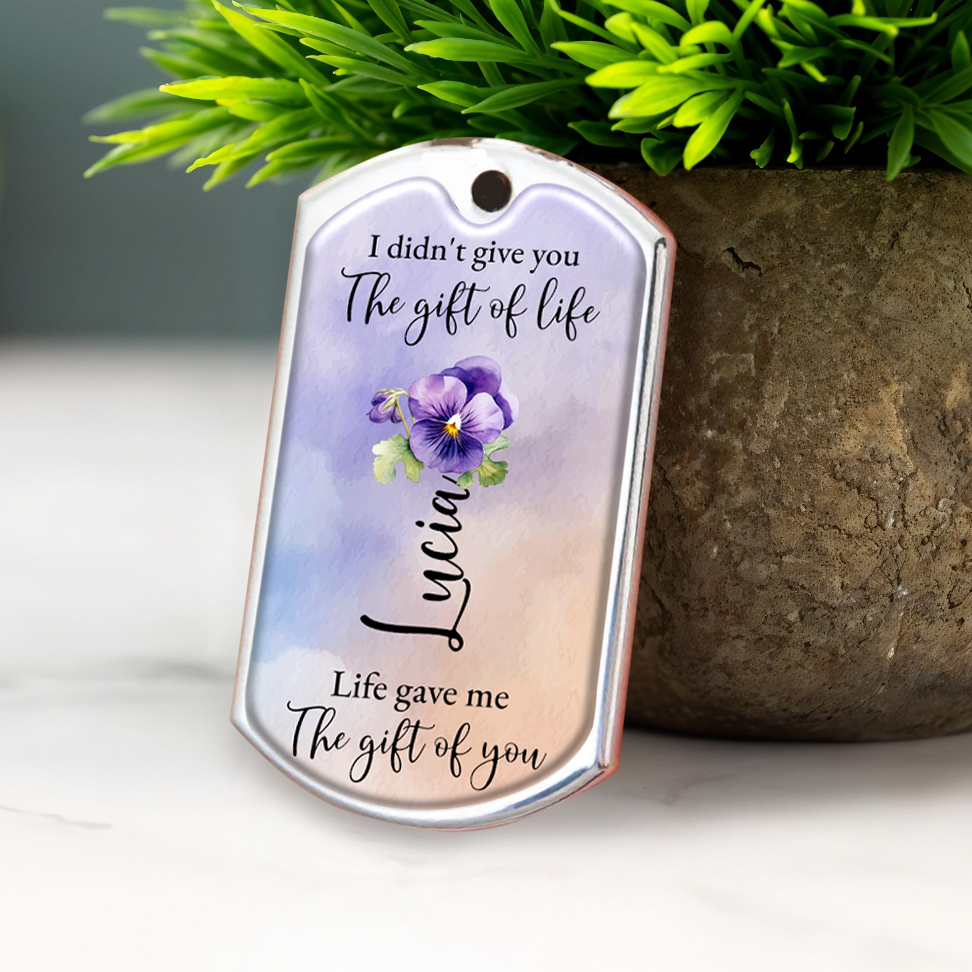 Life Gave Me The Gift Of You Granddaughter Keepsake