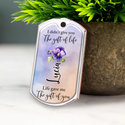 Life Gave Me The Gift Of You Granddaughter Keepsake