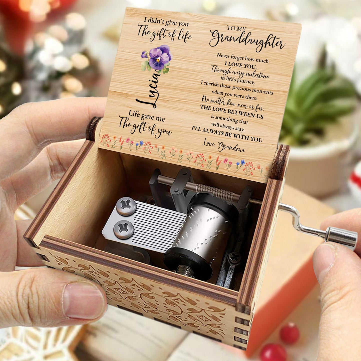 The Gift Of Life And The Gift Of You Music Box
