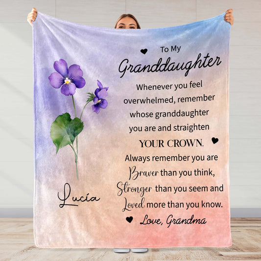 To My Granddaughter Always Remember You Are Loved