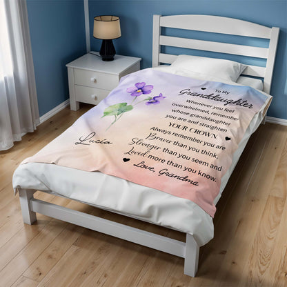 To My Granddaughter Always Remember You Are Loved