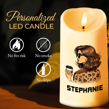 You Can't Withstand The Storm Whisper Reminder - Personalized Custom LED Candle - GDT153_LECA