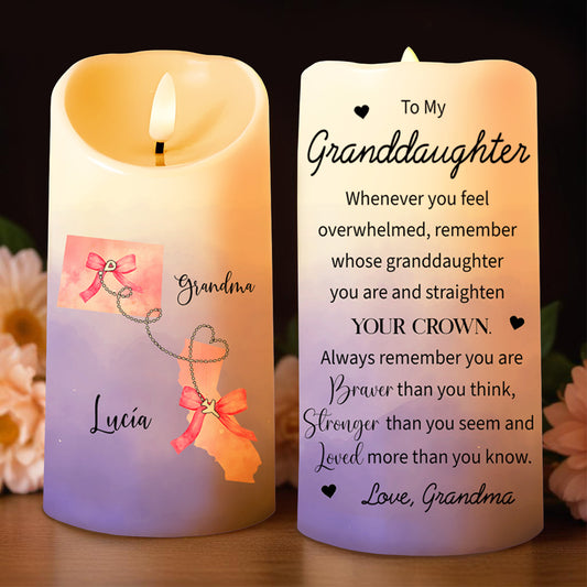 Straighten Your Crown Granddaughter, You Are Braver, Loved, and Stronger
