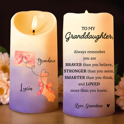 Braver Than You Believe, Stronger Loved Inspirational Message