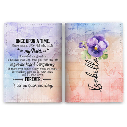 Explore The World In Style, World Map And Pansy Flower