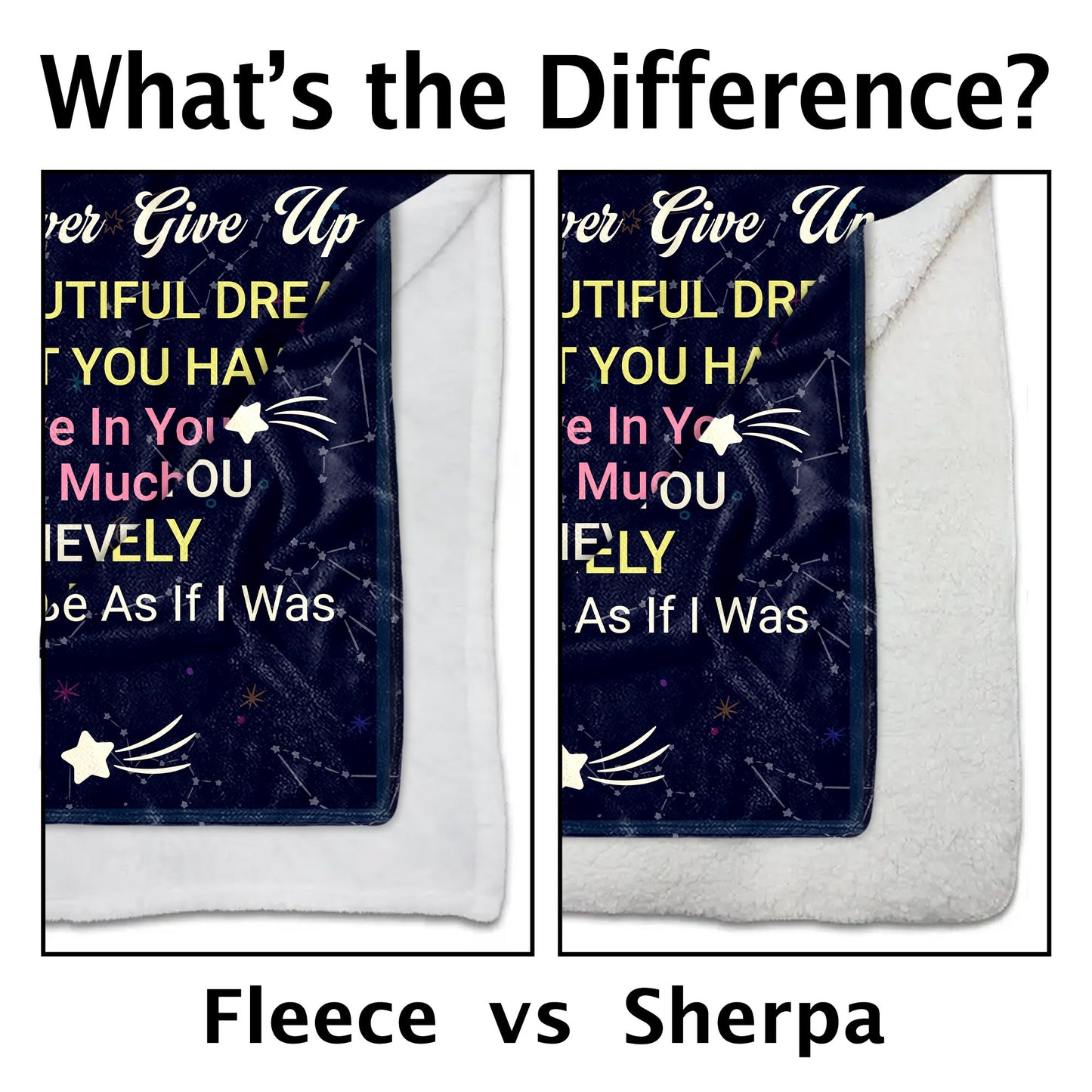 Grandmother's Hug And Eternal Love Themed Blanket With Stars