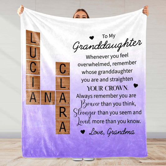 Straighten Your Crown Granddaughter Inspiration Quote