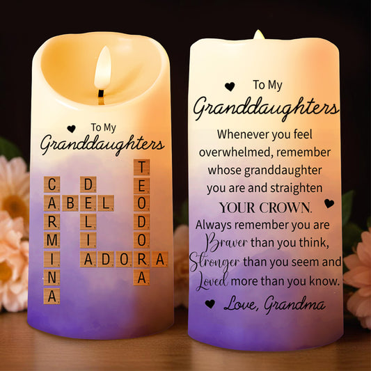 Braver, Stronger, Loved More Quote For Granddaughters