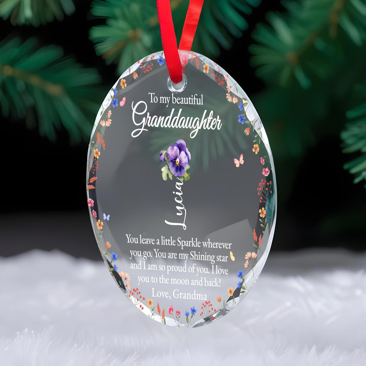 Granddaughter You Sparkle And Shine Love From Grandma