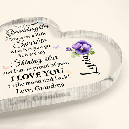 Granddaughter You Are My Shining Star Beautiful Message