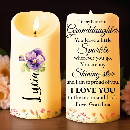 Love You To The Moon And Back, Shining Star For Granddaughter