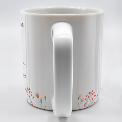 Granddaughter You Are My Shining Star Love Message With Pansy Flowers - Personalized Custom Coffee Mug - GDT187_MG