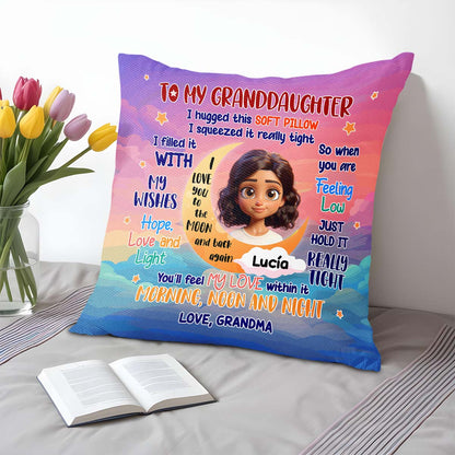 Filled With My Wishes Hope Love and Light Pillow