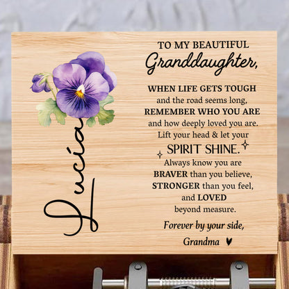 When Life Gets Tough, Forever By Your Side With Flowers