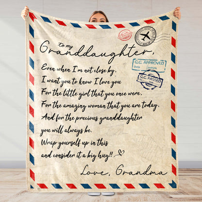 Big Hug Love Letter Theme With Airmail Border