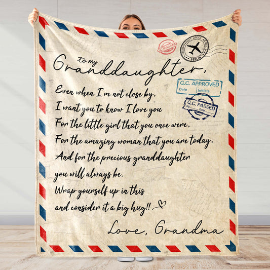 Big Hug Love Letter Theme With Airmail Border