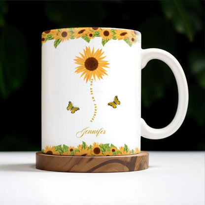 Sunflowers And Butterflies Grandmother To Granddaughter Message