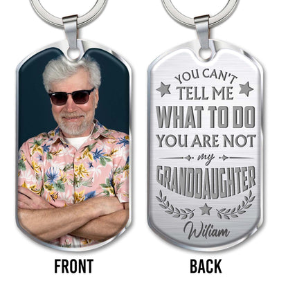 You Can't Tell Me What To Do Granddaughter Wreath Design
