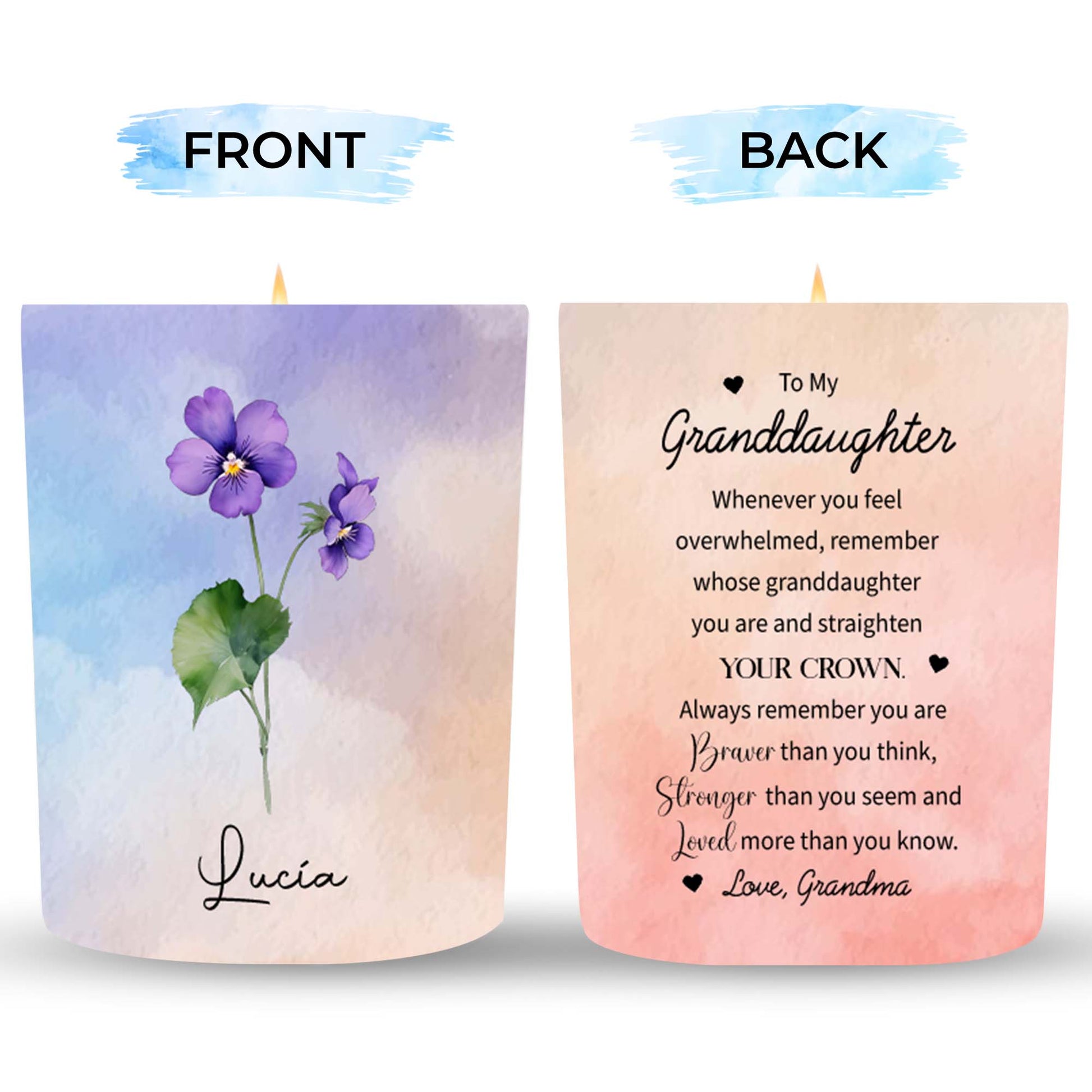 Straighten Your Crown Inspirational Quote With Flower