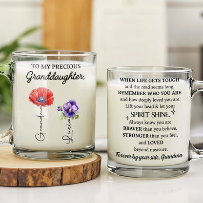 To My Precious Granddaughter Forever By Your Side Dear Grandma