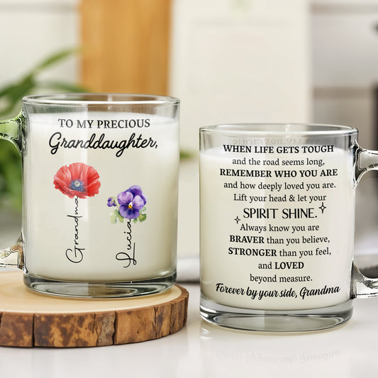 To My Precious Granddaughter Forever By Your Side Dear Grandma