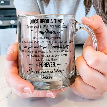 Granddaughter Mug With Heartfelt Message And Floral Design