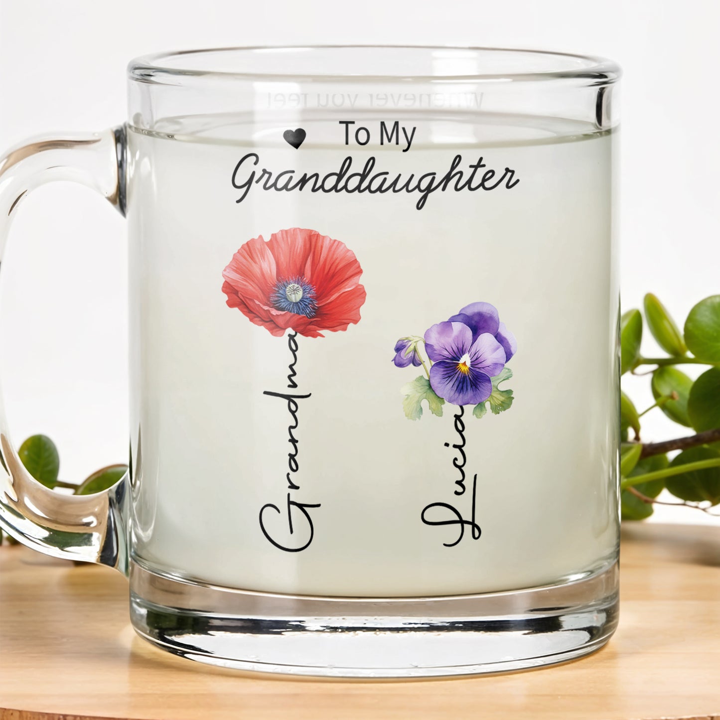 To My Granddaughter Braver Stronger Loved Crown And Flowers