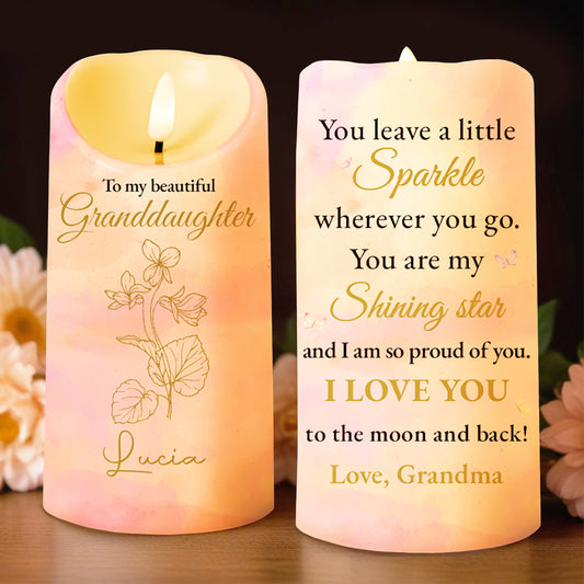 Granddaughter Shining Star Sparkle Love Message