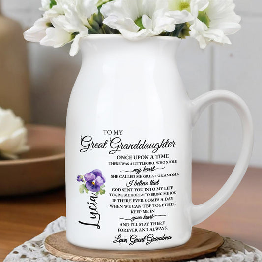 To My Great Granddaughter, Once Upon A Time, Violet Flower