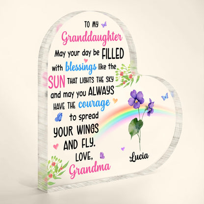 Granddaughter Blessings Filled With Sunshine And Courage