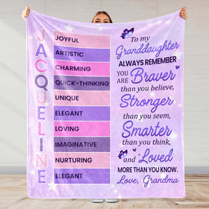 Braver, Stronger, Smarter Granddaughter Inspiring Message From Grandma