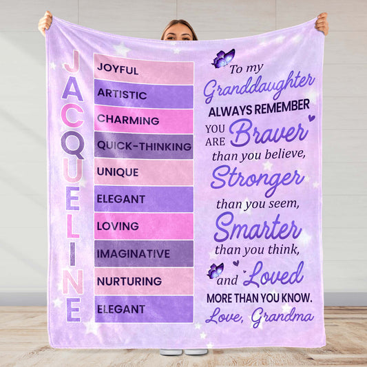 Braver, Stronger, Smarter Granddaughter Inspiring Message From Grandma