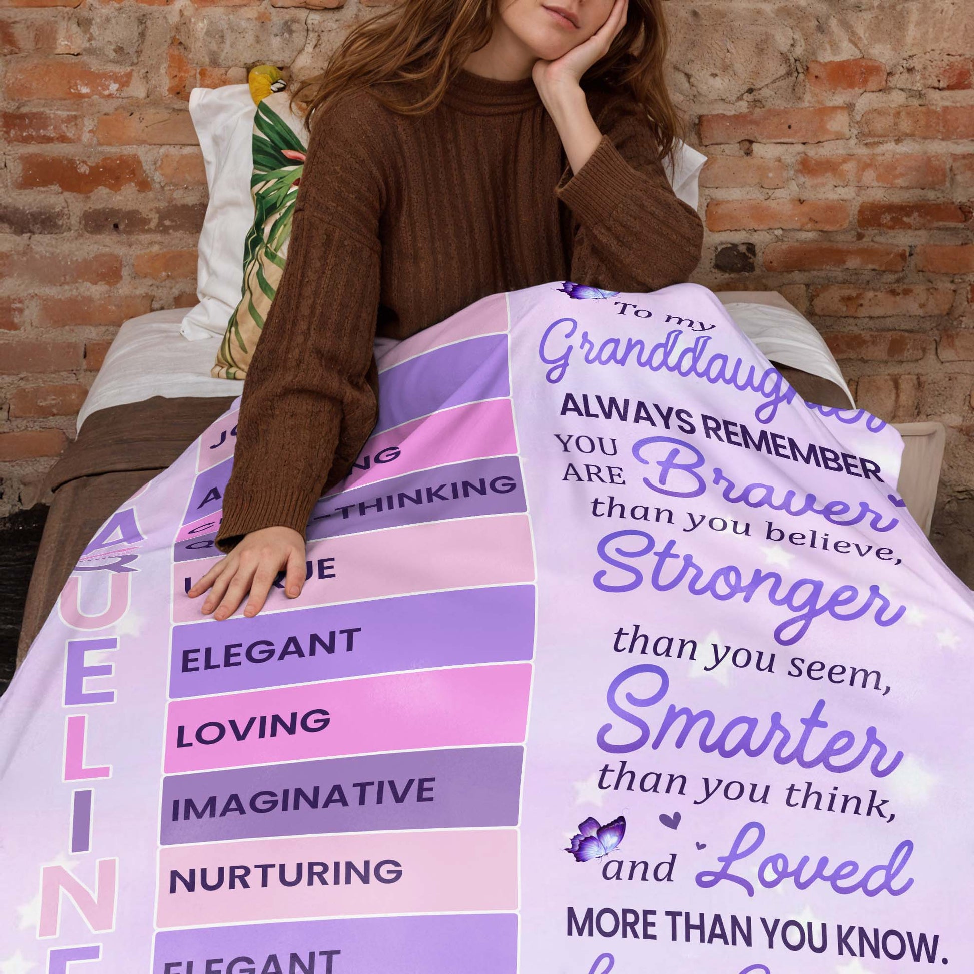 Braver, Stronger, Smarter Granddaughter Inspiring Message From Grandma