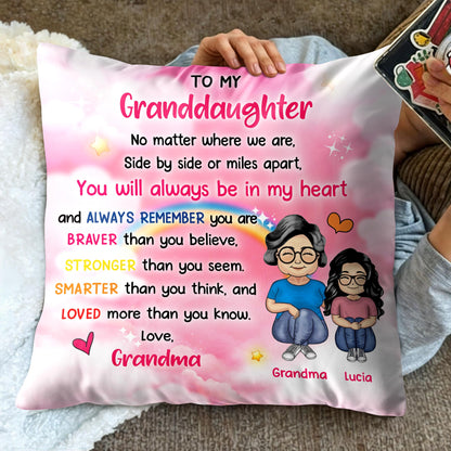 To My Granddaughter, Always Remember You Are Loved, Stars and Hearts