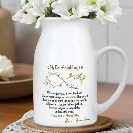 To My Dear Granddaughter, Watching You Step Into Motherhood, Flowers