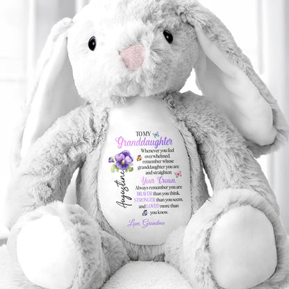 To My Granddaughter, Whenever You Feel Overwhelmed, Crown And Flowers