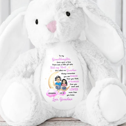 To My Granddaughter, There Once Upon A Time There Was A Little Girl Who Stole My Heart, She Called Me Grandma