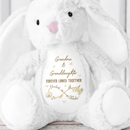 Grandma & Granddaughter Forever Linked Together, Bunny