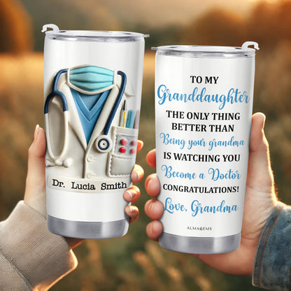 To My Granddaughter, The Only Thing Better Than, Doctor's Coat and Stethoscope