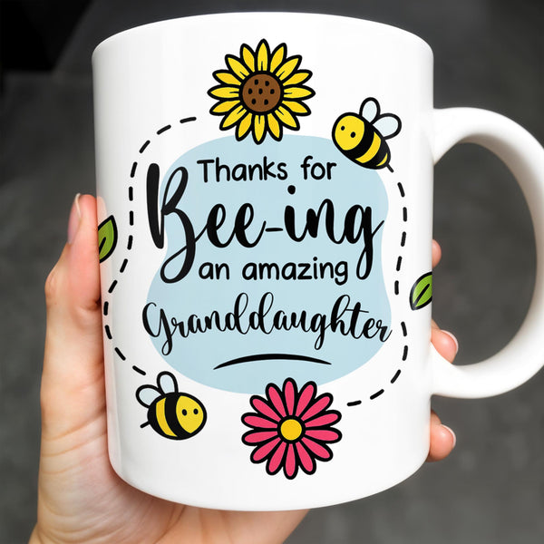 Thanks for Bee-ing an Amazing Granddaughter, Bees and Flowers