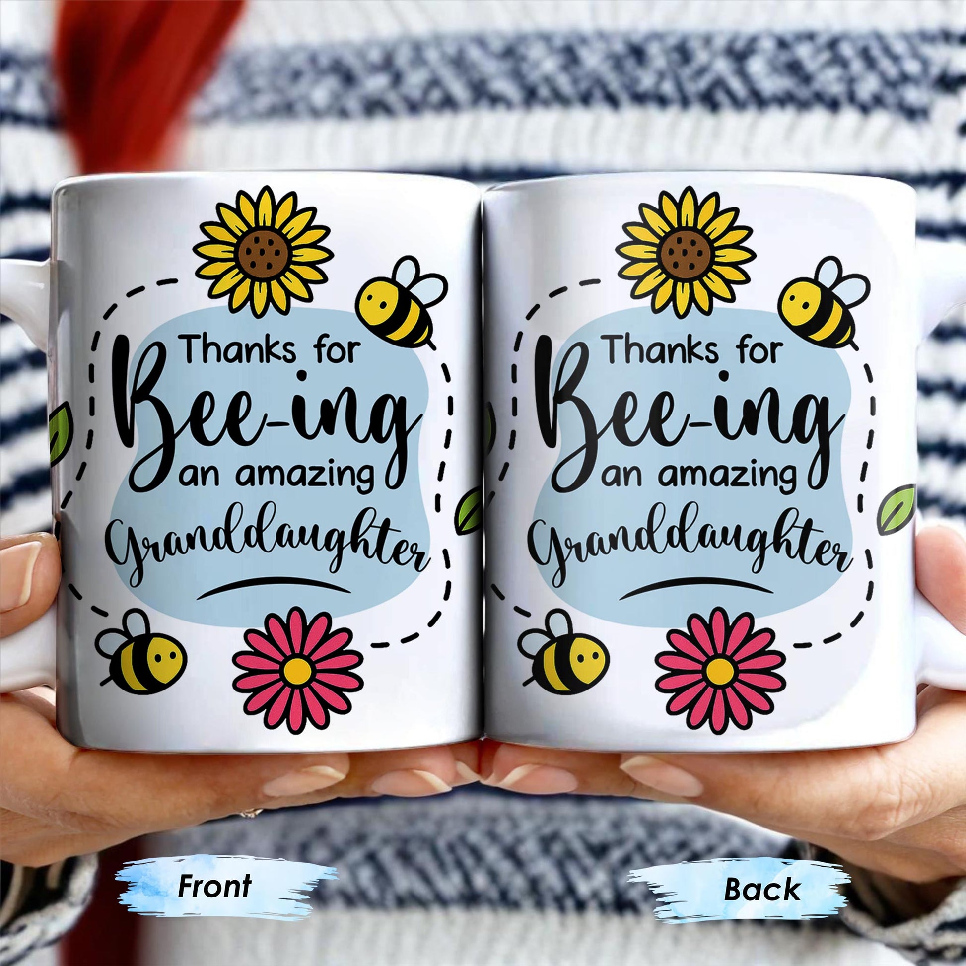 Thanks for Bee-ing an Amazing Granddaughter, Bees and Flowers
