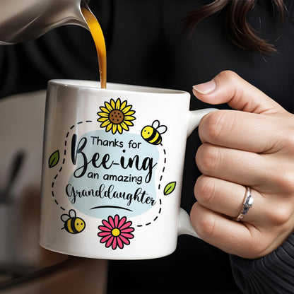 Thanks for Bee-ing an Amazing Granddaughter, Bees and Flowers