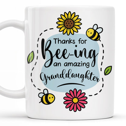 Thanks for Bee-ing an Amazing Granddaughter, Bees and Flowers