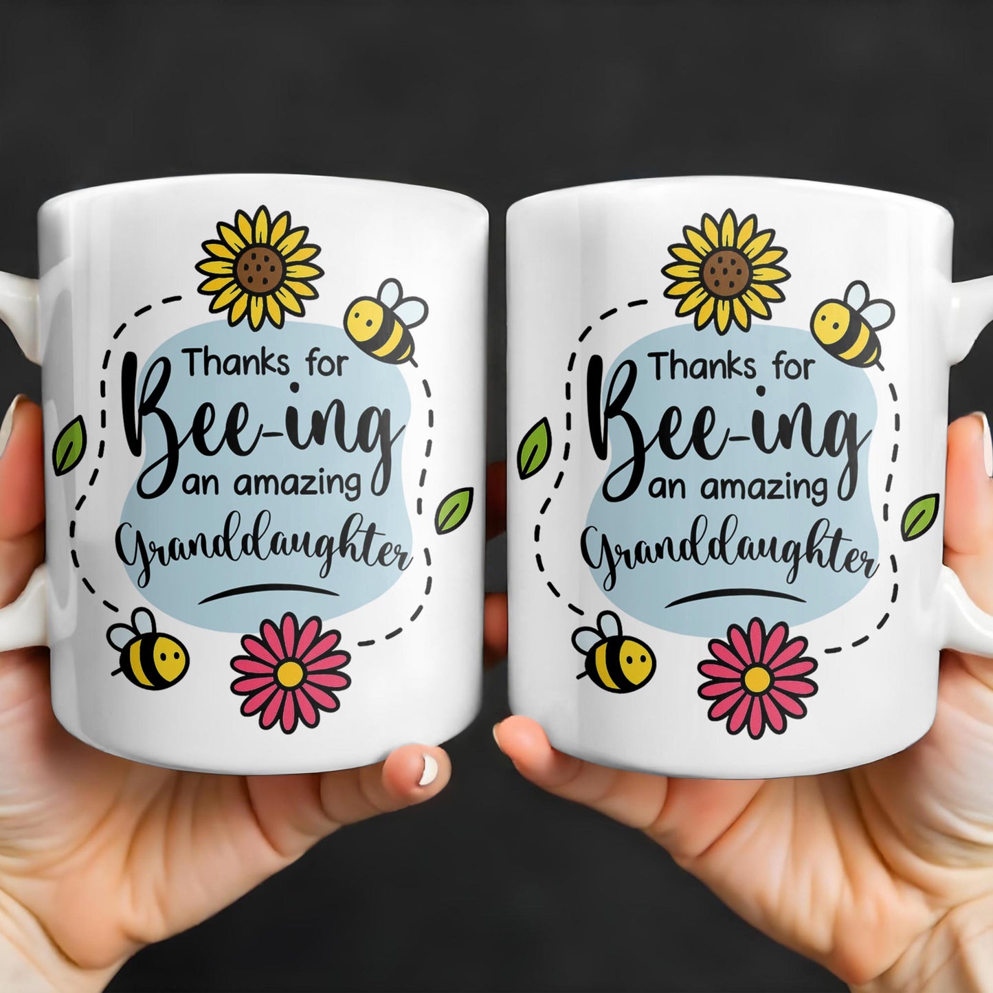 Thanks for Bee-ing an Amazing Granddaughter, Bees and Flowers