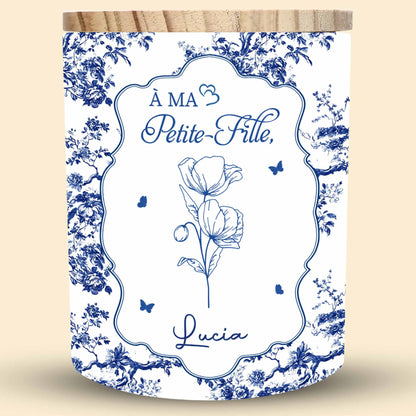 À Ma Petite-Fille, Elegant Floral Design