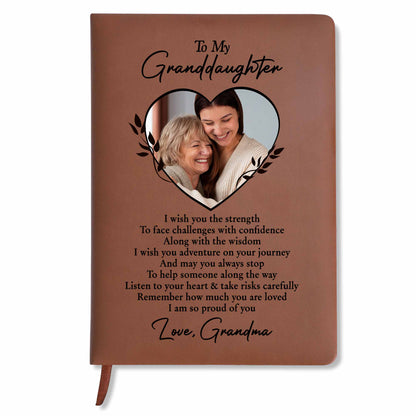 To My Granddaughter, Heart and Leaves