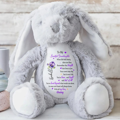 To My Beautiful Granddaughter, Hearts And Flowers