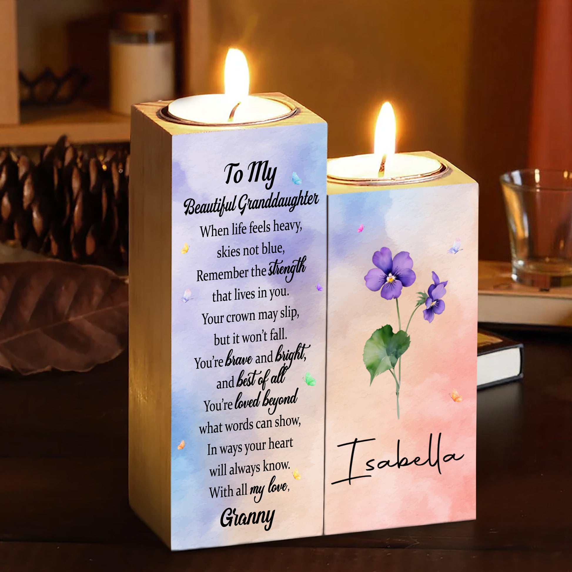 To My Beautiful Granddaughter Embrace Your Strength