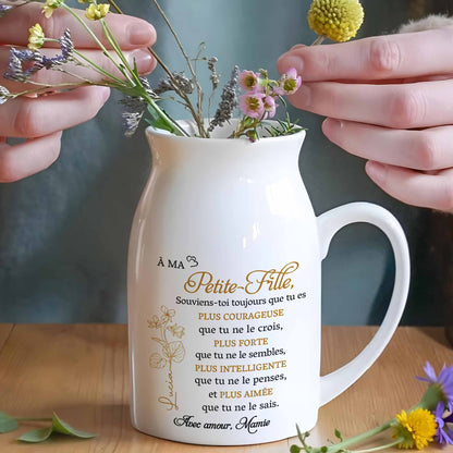 Souviens-toi Toujours Que Tu Es Plus Courageuse, Flowers